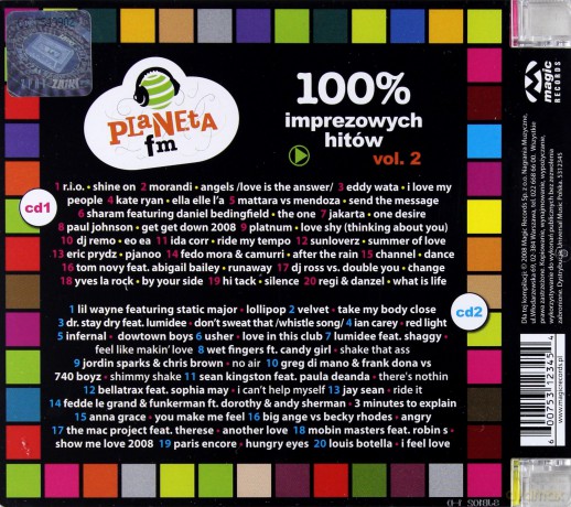 Planeta Fm: 100% Imprezowych Hitów vol.2 [2CD]