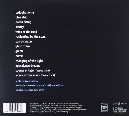 Justin Sullivan: Navigating By The Stars [CD]