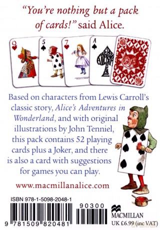 Alice Pack of Cards [KSIĄŻKA]