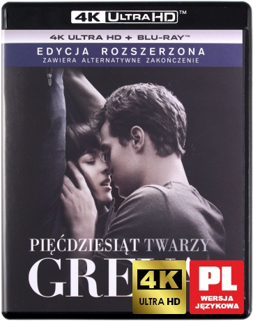 Pięćdziesiąt twarzy Greya [Blu-Ray 4K]+[Blu-Ray]