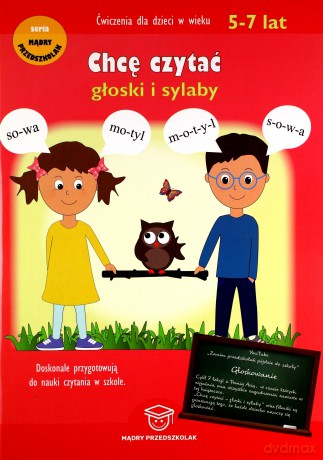 Chcę czytać głoski i sylaby - Joanna Wojciechowska [KSIĄŻKA]