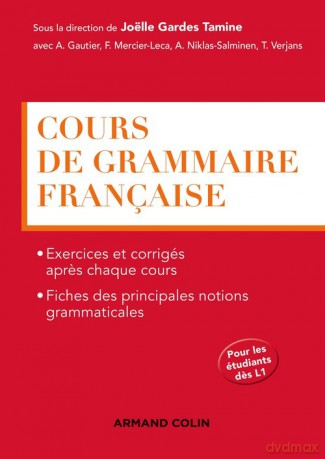 Cours de grammaire francaise podręcznik do gramatyki języka francuskiego+ klucz [KSIĄŻKA]