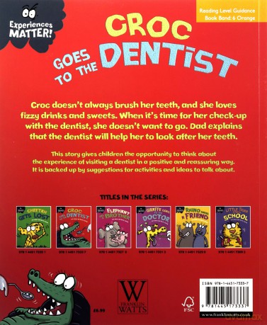 Croc Goes to the Dentist - Sue Graves [KSIĄŻKA]