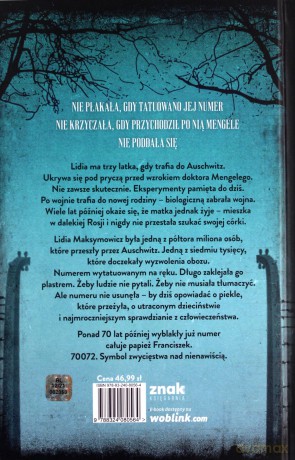 Dziewczynka, która nie potrafiła nienawidzić - Lidia Maksymowicz, Paolo Rodari [KSIĄŻKA]