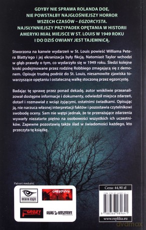 Egzorcysta Historia prawdziwa - Troy Taylor [KSIĄŻKA]
