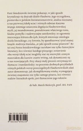 Flaubert anatomia stylu - Piotr Śniedziewski [KSIĄŻKA]