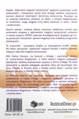 Dzieci Z Zaburzeniami Integracji Sensorycznej - Polly Godwin Emmons, Liz Mckendry Anderson [KSIĄŻKA]