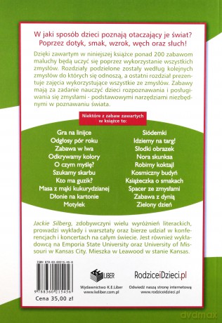 Poznawanie Zmysłów Przez Zabawę - Jackie Silberg [KSIĄŻKA]