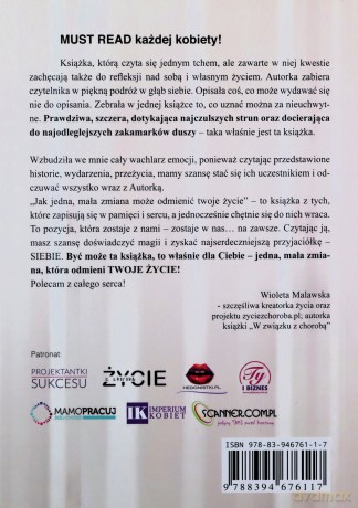 Jak jedna mała zmiana może odmienić Twoje życie - Justyna Krawczyk [KSIĄŻKA]