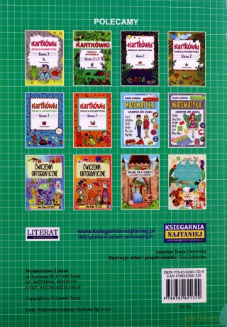 Kartkówki Edukacja matematyczna Klasa 3 - Tina Zakierska [KSIĄŻKA]