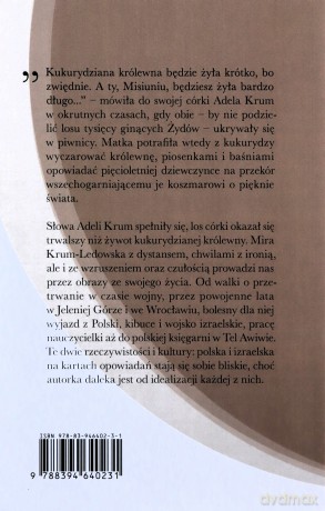 Królewna z kukurydzy - Mira Krum-Ledowska [KSIĄŻKA]