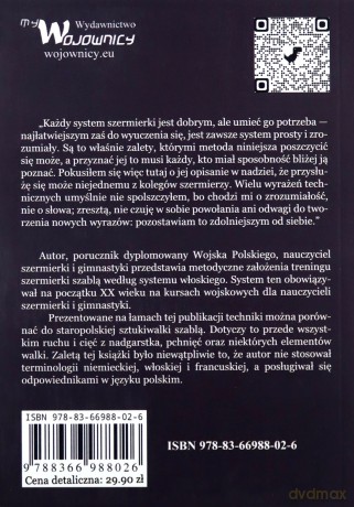 Krótki zarys szermierki na szable - Józef Żytny [KSIĄŻKA]