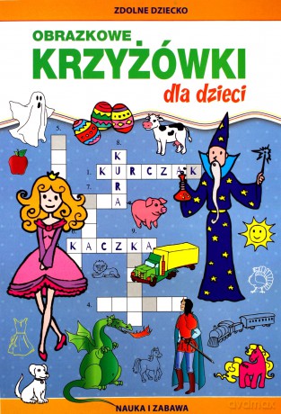 Obrazkowe krzyżówki dla dzieci - Monika Myślak [KSIĄŻKA]