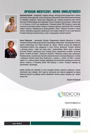 Opiekun medyczny Nowe umiejętności - Agnieszka Rychlik, Iwona Pawluczuk [KSIĄŻKA]