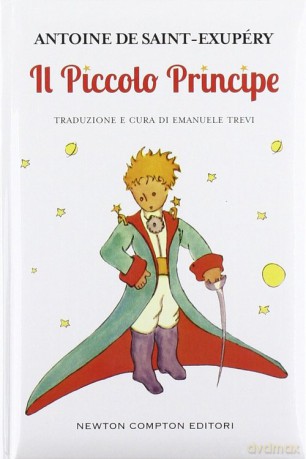 Piccolo Principe Mały Książe wersja włoska - Antoine Saint-Exupery [KSIĄŻKA]