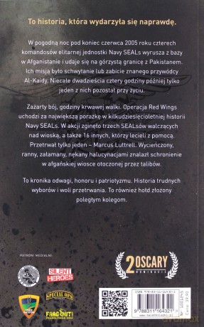 Piekło Afganistanu - Marcus Luttrell, Patrick Robinson [KSIĄŻKA]