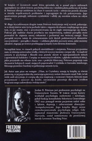 Poza porządek - Jordan B. Peterson [KSIĄŻKA]