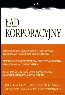 Ład Korporacyjny [KSIĄŻKA]