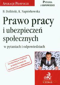 Prawo pracy i ubezpieczeń społecznych w pytaniach i odpowiedziach - Bartłomiej Dziliński, Karolina Napiórkowska [KSIĄŻKA]