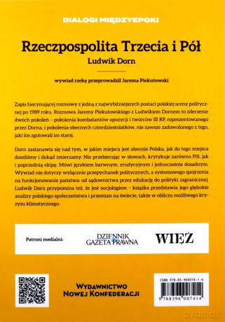 Rzeczpospolita Trzecia i Pół - Jarema Piekutowski, Ludwik Dorn [KSIĄŻKA]