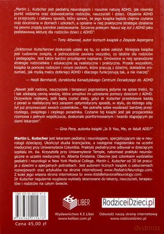 Adhd Naucz Się Żyć Z Adhd - Martin L.Kutscher [KSIĄŻKA]