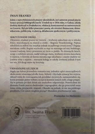 Skrzyżowane drogi Ukradzione szczęście - Iwan Franko [KSIĄŻKA]