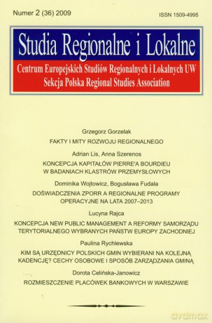 Studia Regionalne i Lokalne 2(36)2009 [KSIĄŻKA]