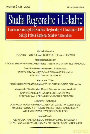 Studia Regionalne i Lokalne nr 2(28) 2007 [KSIĄŻKA]