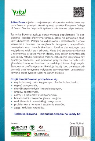 Terapia Bowena - Julian Baker [KSIĄŻKA]