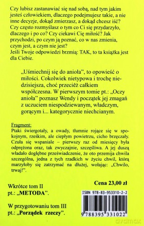 Uśmiechnij się do anioła (Tom 1) Oczy anioła - J.K. Kukuła [KSIĄŻKA]
