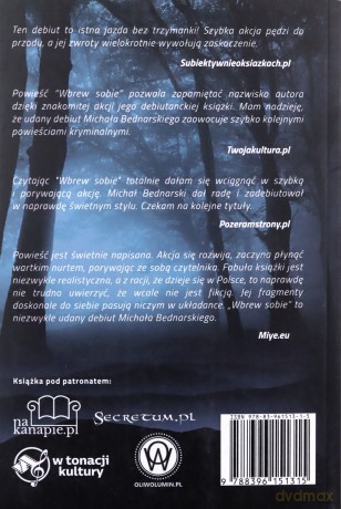 Wbrew sobie - Michał Bednarski [KSIĄŻKA]