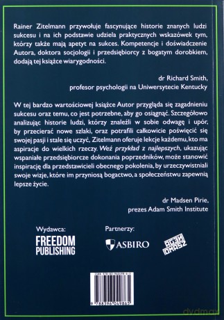 Weź przykład z najlepszych - Rainer Zitelmann [KSIĄŻKA]