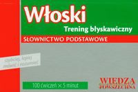Włoski trening błyskawiczny słownictwo podstawowe - Daniela Ronchei [KSIĄŻKA]