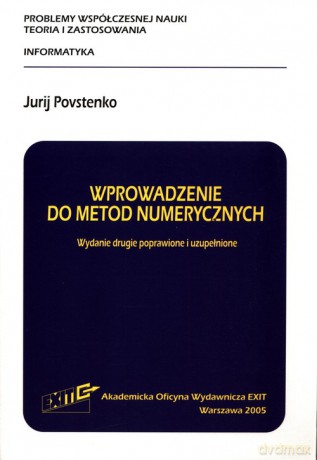 Wprowadzenie do metod numerycznych - Jurij Povstenko [KSIĄŻKA]