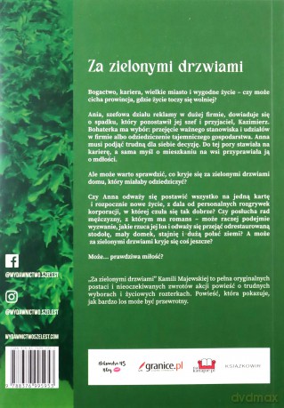 Za zielonymi drzwiami - Kamila Majewska [KSIĄŻKA]