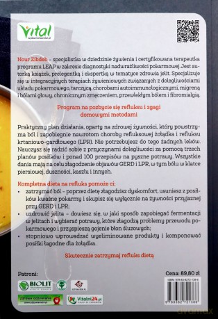 Zatrzymaj refluks - Zibdeh Nour [KSIĄŻKA]