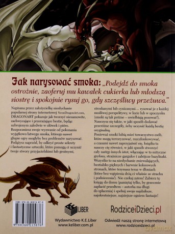 Dragonart Jak Rysować Smoki I Fantazyjne Stwory - Jessica Peffer [KSIĄŻKA]