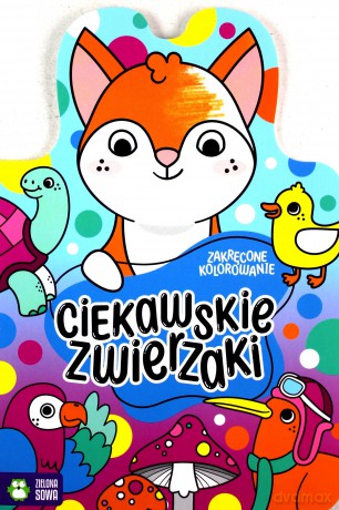 Ciekawskie zwierzaki. Zakręcone kolorowanie [KSIĄŻKA]