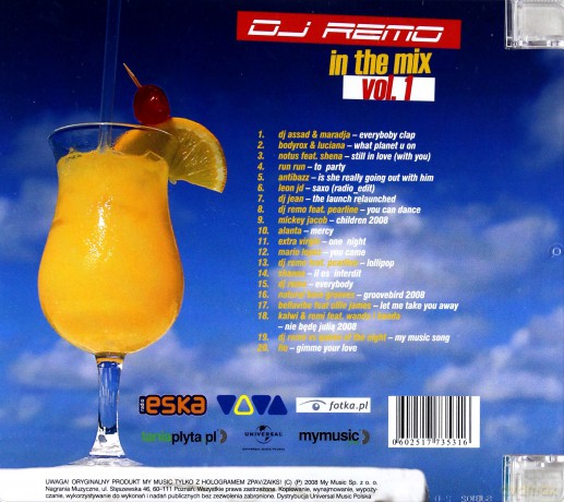 DJ Remo: In The Mix vol.1 [CD]