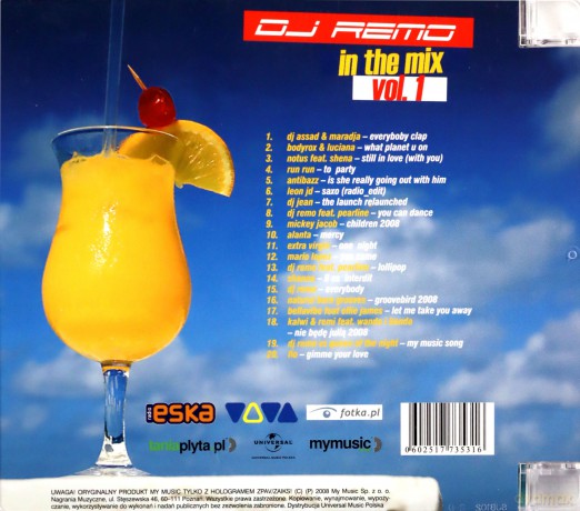 DJ Remo: In The Mix vol.1 [CD]
