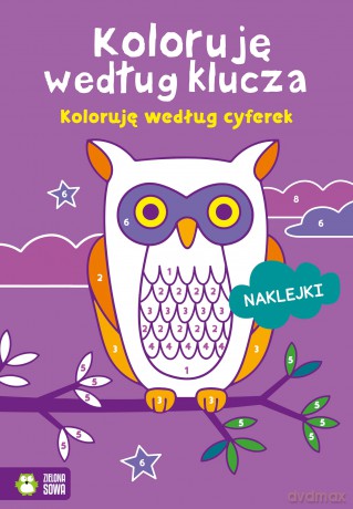 Koloruję według cyferek/. Koloruję według klucza [KSIĄŻKA]