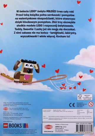 Lego books Buduj i baw się Kocham to! BBAZ-6605 [KSIĄŻKA]