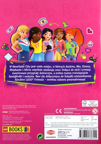 Lego friends Magia przyjaźni LMJ-6158S2 [KSIĄŻKA]
