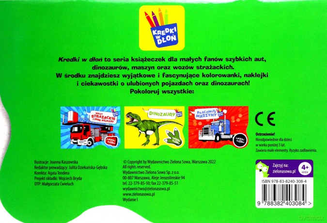 Na placu budowy. Kredki w dłoń [KSIĄŻKA]