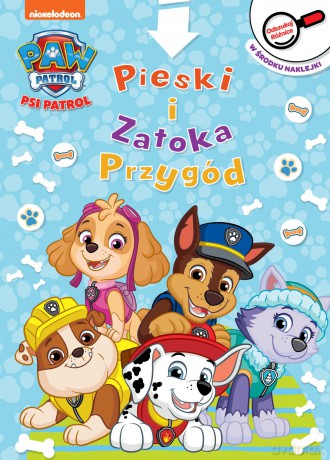 Pieski i Zatoka Przygód. Odszukaj różnice. Psi Patrol [KSIĄŻKA]