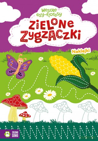 Zielone zygzaczki. Wesołe esy-floresy [KSIĄŻKA]