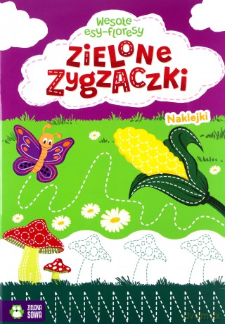 Zielone zygzaczki. Wesołe esy-floresy [KSIĄŻKA]