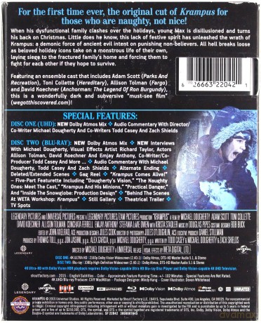 Krampus (Krampus: Duch Świąt) [Blu-Ray 4K]+[Blu-Ray]