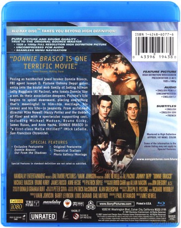 Donnie Brasco [Blu-Ray]