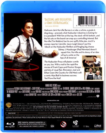 Hudsucker Proxy [Blu-Ray]